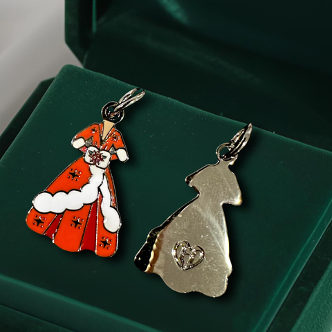 Rosemary’s Red Holiday Gown Charm