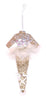 White Swan Ballerina Christmas Ornament by Heather French Henry