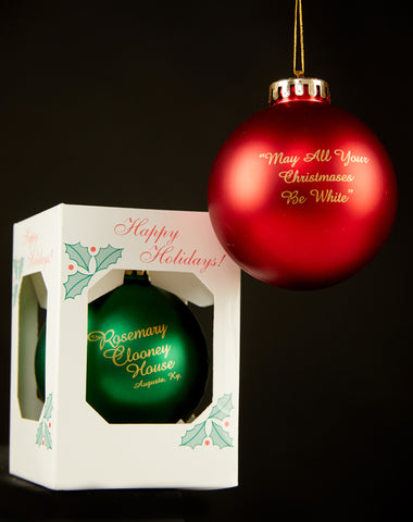 Rosemary Clooney Museum Ornament